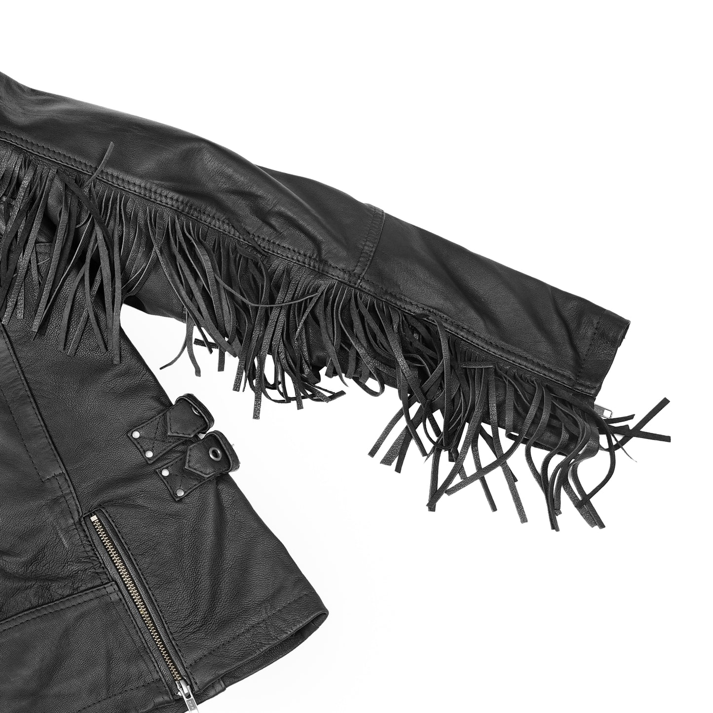 Soft Rebellion™ Women's Leather Motorcycle Jacket