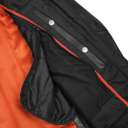 DS885 Women's Stylish Jacket with Grommet and Lacing Accents