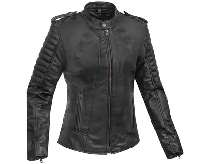 DS893 Women's Updated Biker Style Jacket