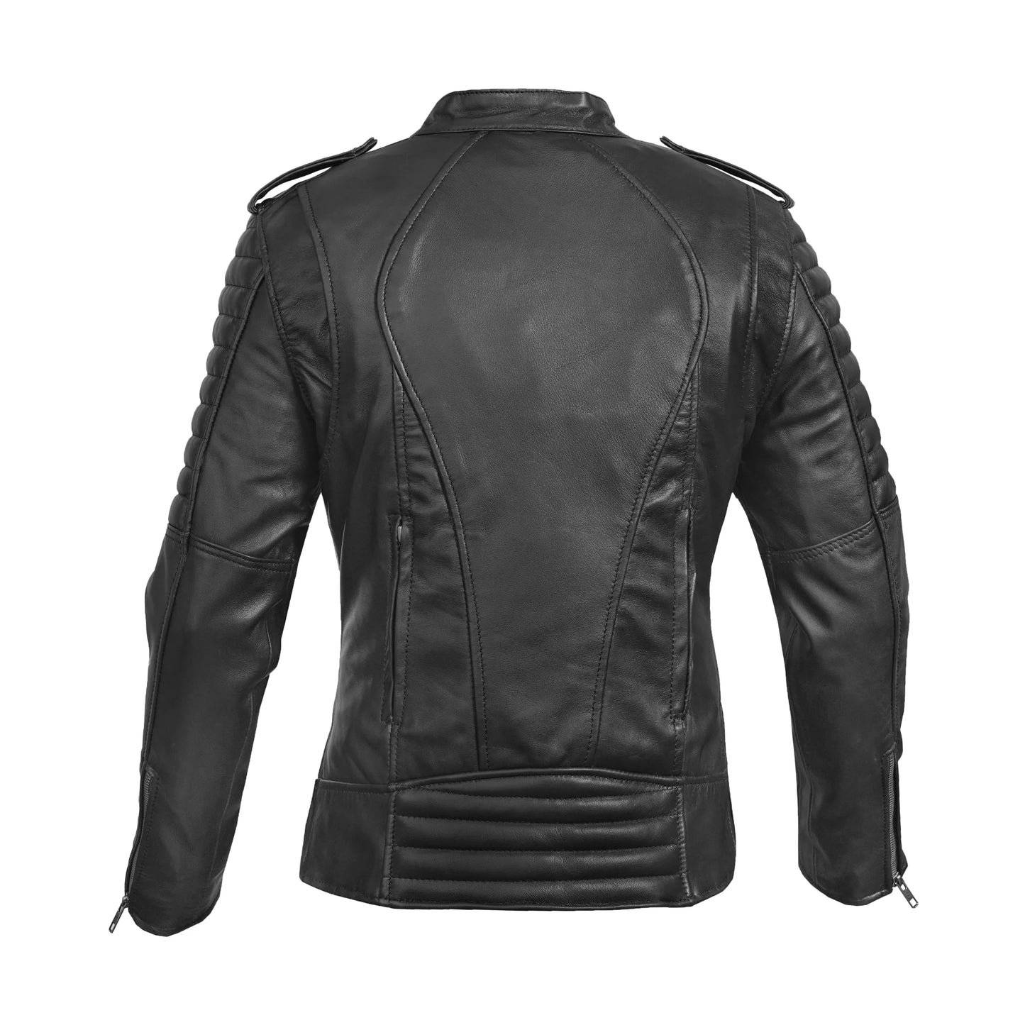 DS893 Women's Updated Biker Style Jacket