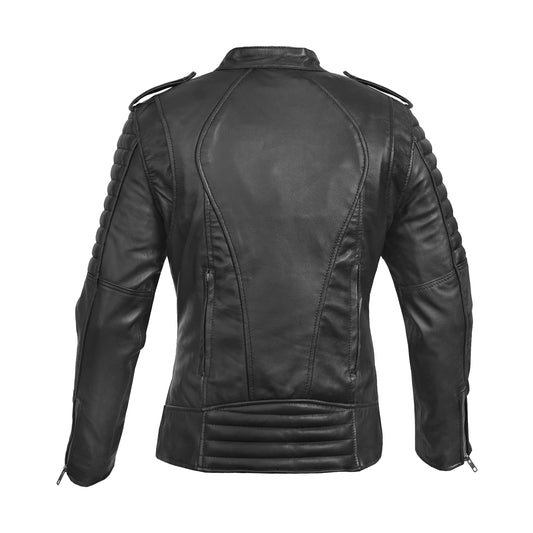 DS893 Women's Updated Biker Style Jacket