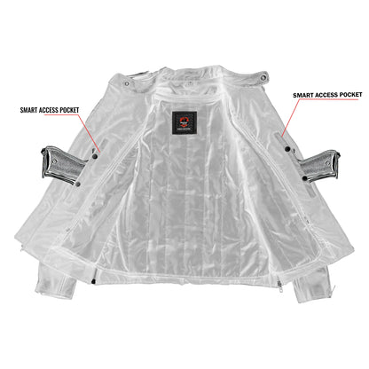DS893 Women's Updated Biker Style Jacket