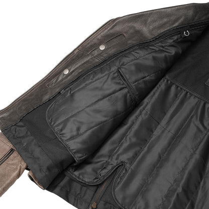 Wild Eclipse Women's Leather Motorcycle Jacket