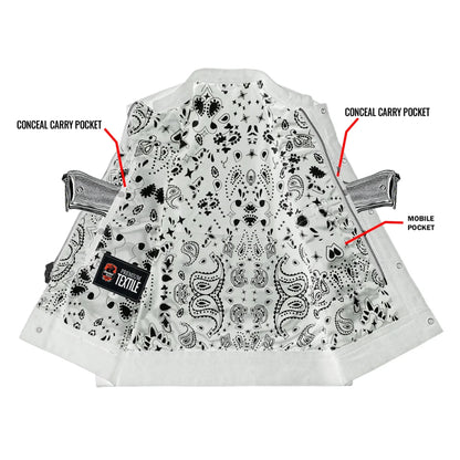 Mystery Men's Textile Motorcycle Vest