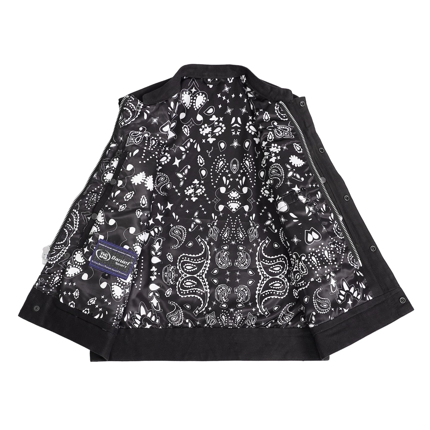 DS909 Men's Modern Utility Style Canvas Vest