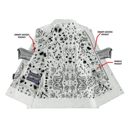 DS909 Men's Modern Utility Style Canvas Vest