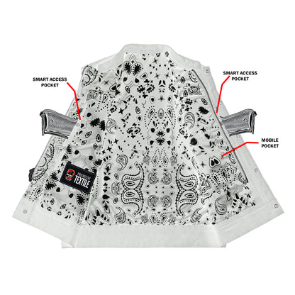 DS909 Mystery Men's Textile Motorcycle Vest