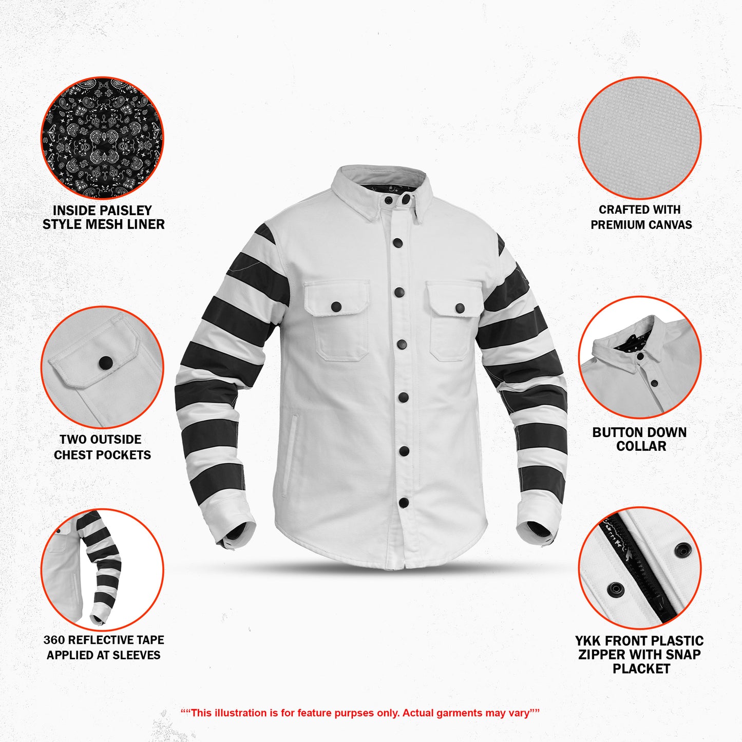 Dark Devil™ – Men’s Canvas Shirt