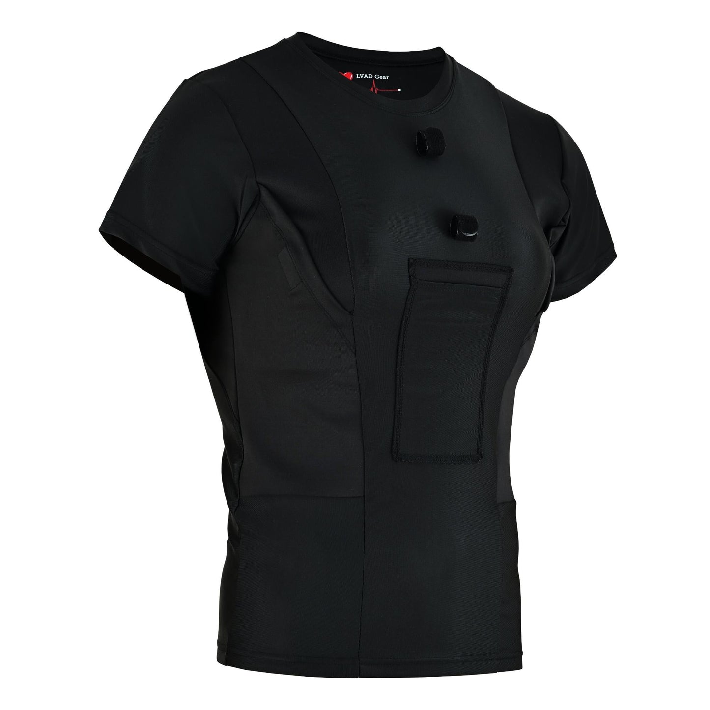 LVAD HeartMate Women Shirt Black LVAD Gear