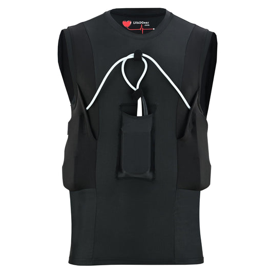 LVAD Men Tank Top for HeartMate Black LVAD Gear
