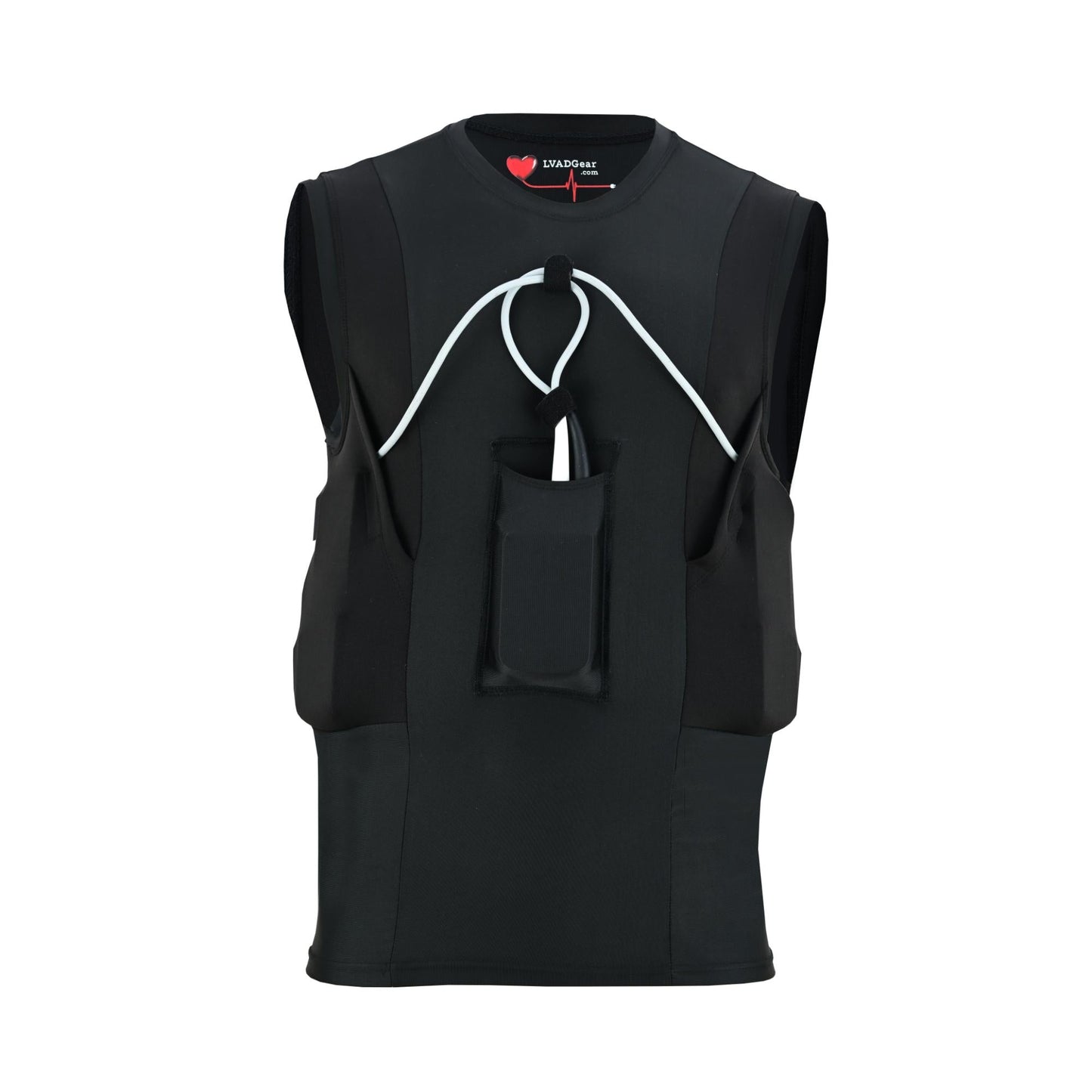 LVAD Men Tank Top for HeartMate Black LVAD Gear
