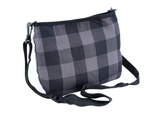 LVAD Flannel Grey Bag LVAD Gear