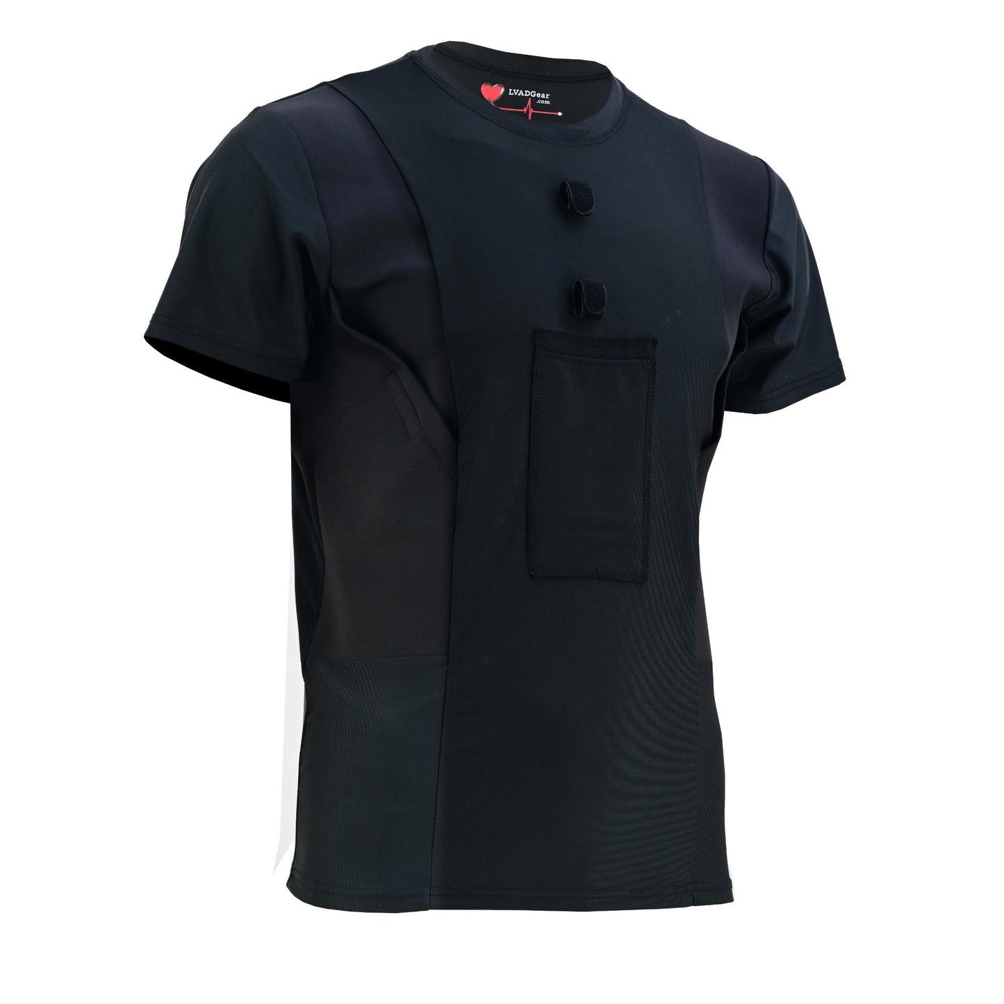 LVAD HeartMate Men Shirt Black LVAD Gear