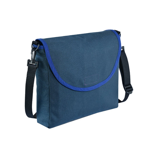LVAD Messenger Bags–Navy Canvas LVAD Gear