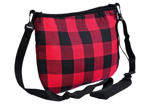 LVAD Flannel Red Bag LVAD Gear