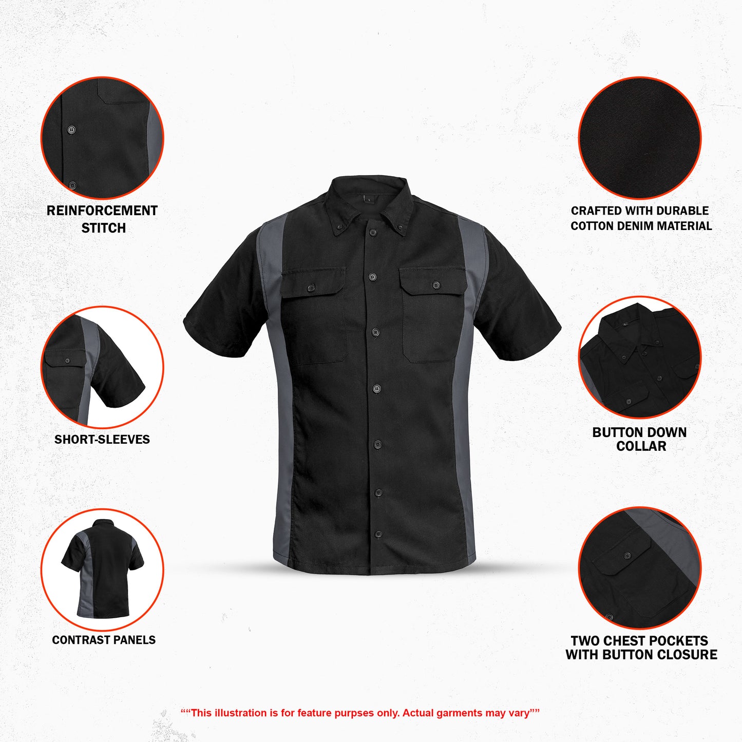 Road Hammer – Workwear Cotton Shirt