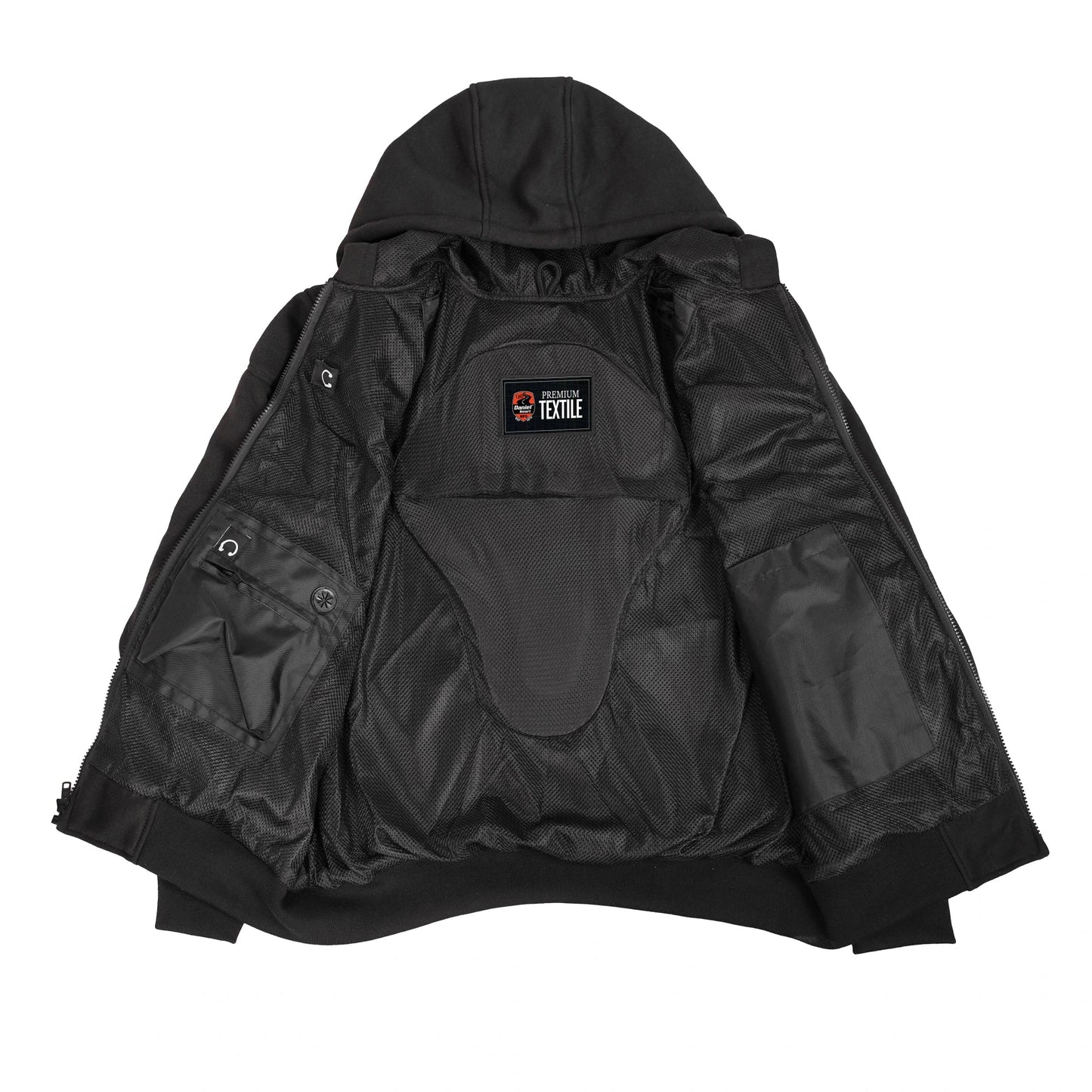Dark Signal - Men’s Motorcycle Fleece Hoodie