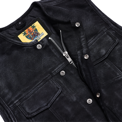 Desert Drifter - Low Cut Summer Spark Men's Canvas Vest