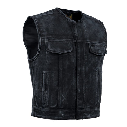 Desert Drifter - Low Cut Summer Spark Men's Canvas Vest