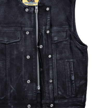 Desert Drifter - Low Cut Summer Spark Men's Canvas Vest
