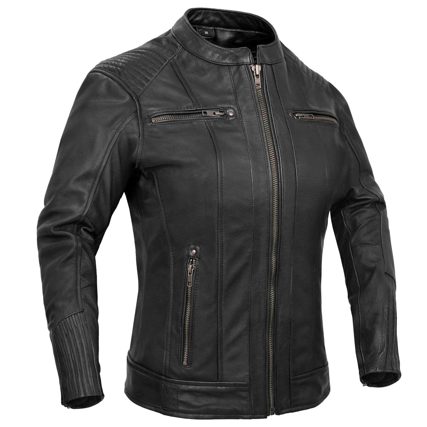 ELOWEN - Women’s Motorcycle Leather Jacket