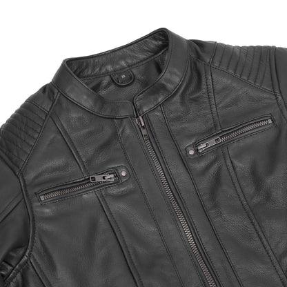 ELOWEN - Women’s Motorcycle Leather Jacket