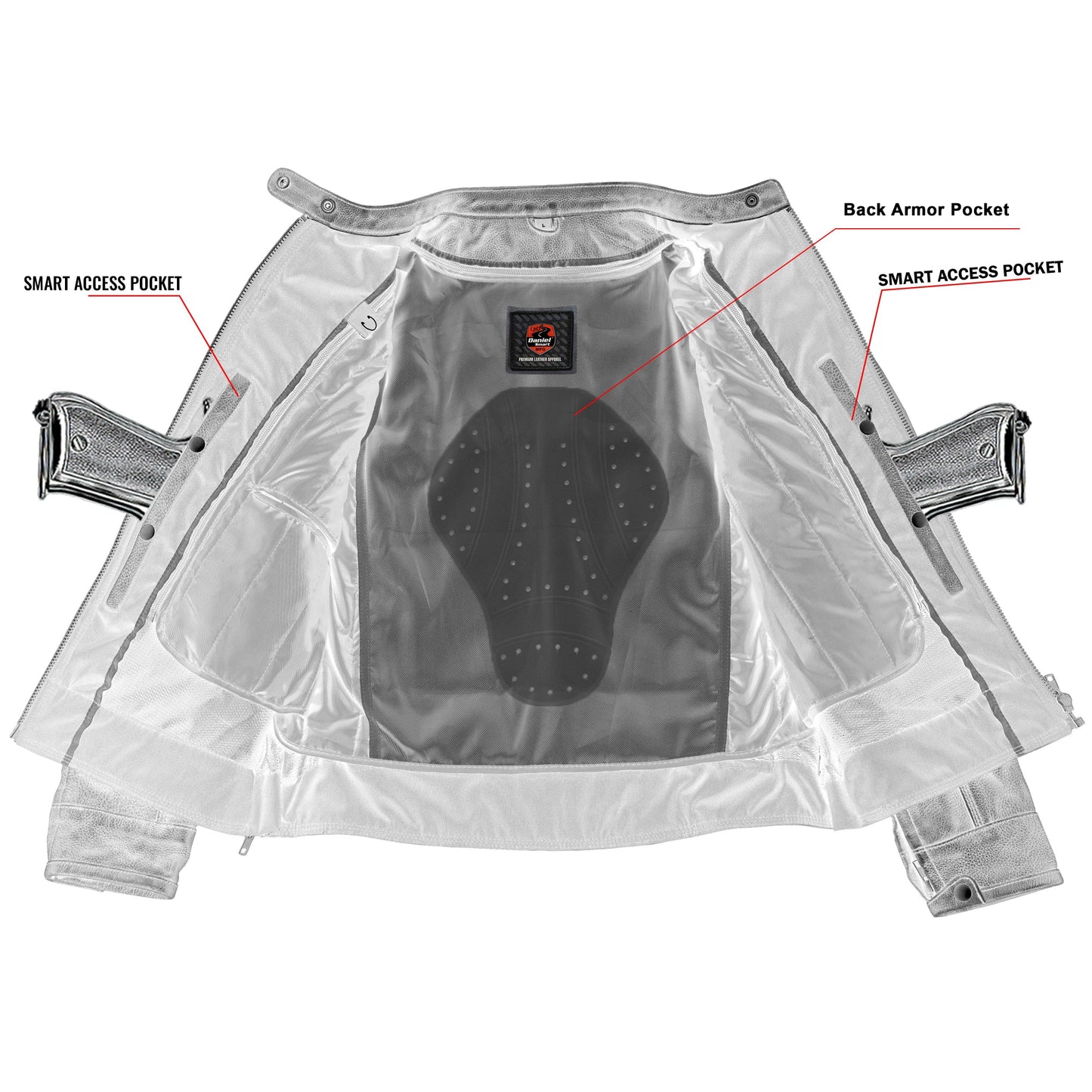 Elara - Women’s Motorcycle Leather Jacket