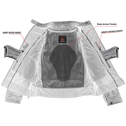 Elara - Women’s Motorcycle Leather Jacket