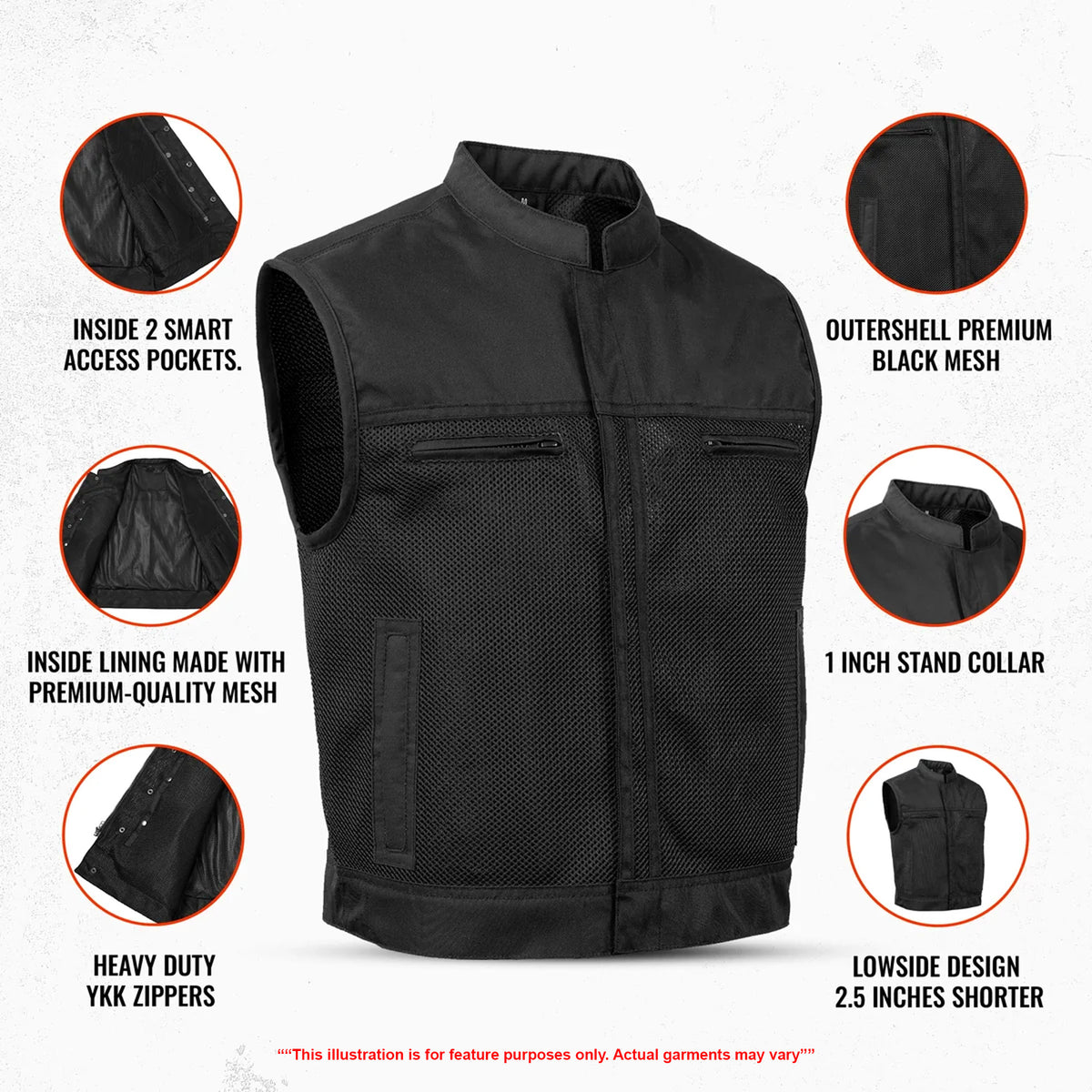 Free Spirit - Lowcut Summer Spark Men's Mesh Vest