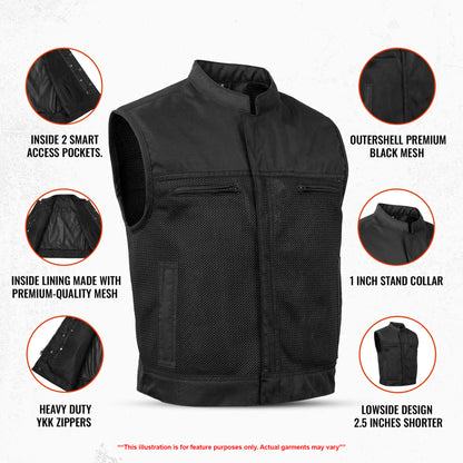 Free Spirit - Lowcut Summer Spark Men's Mesh Vest