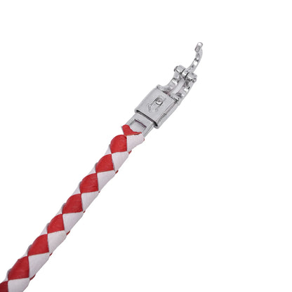 MOTORCYCLE GET-BACK WHIP – Red/White