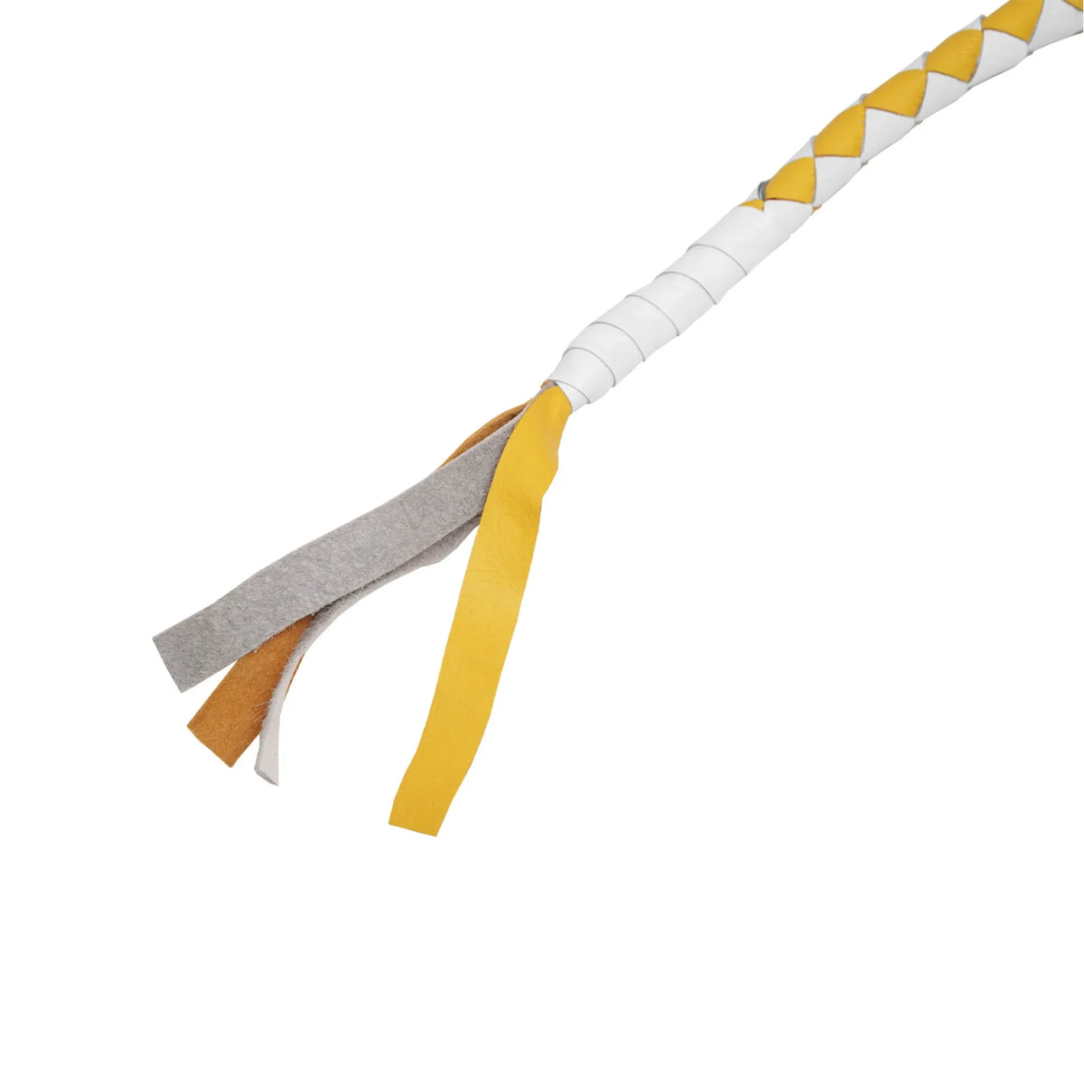 MOTORCYCLE GET-BACK WHIP – Yellow/White