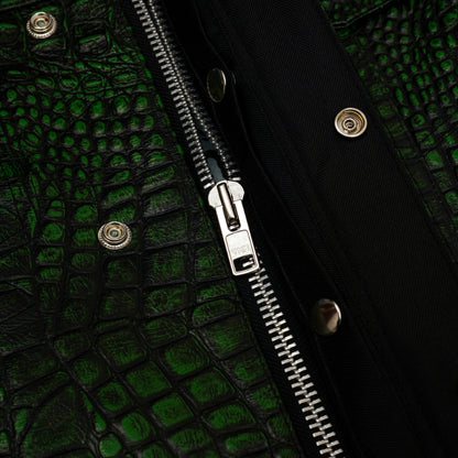 Gator Glint Men’s Leather Vest