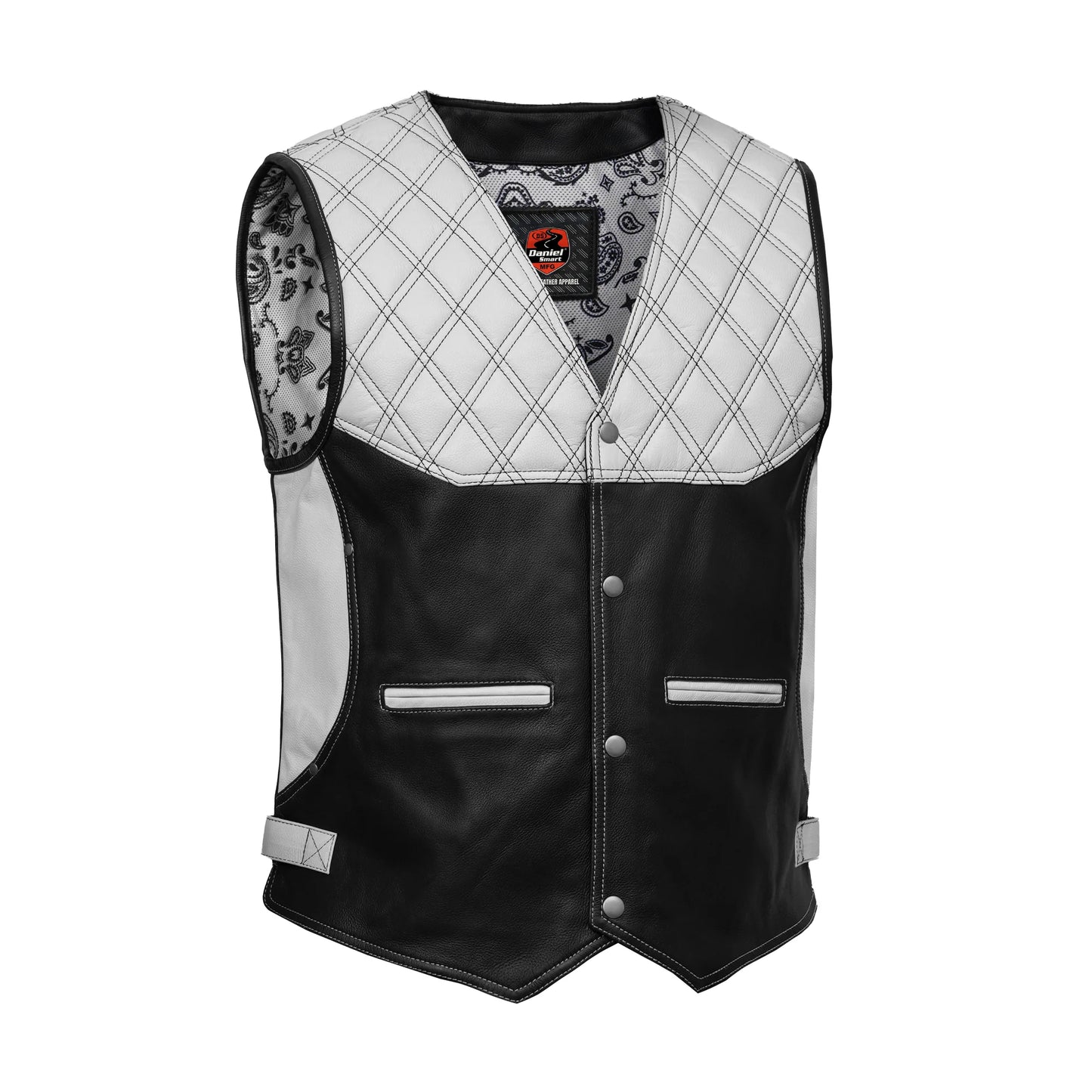 Grainline - Men’s Motorcycle Leather Vest