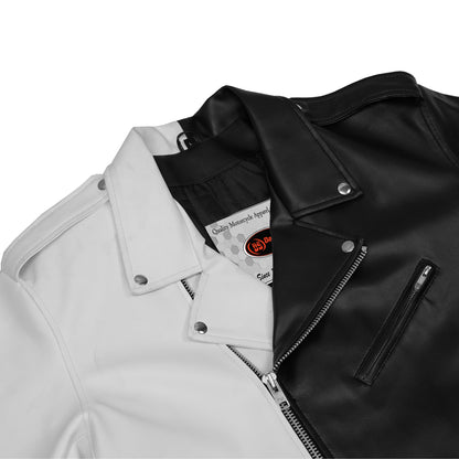 Gravepath – Men’s Faux Leather Motorcycle Jacket