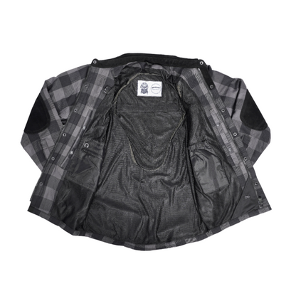 Gray Thread Men’s Flannel Shirt