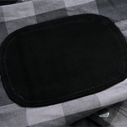Gray Thread Men’s Flannel Shirt