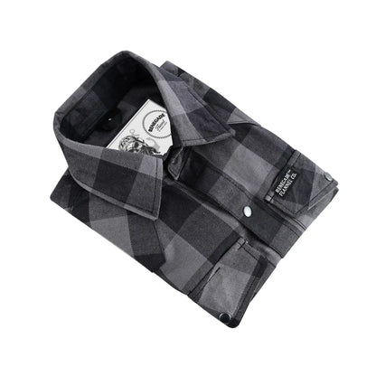 Gray Champ Men's Gray and Black Sleeveless Flannel