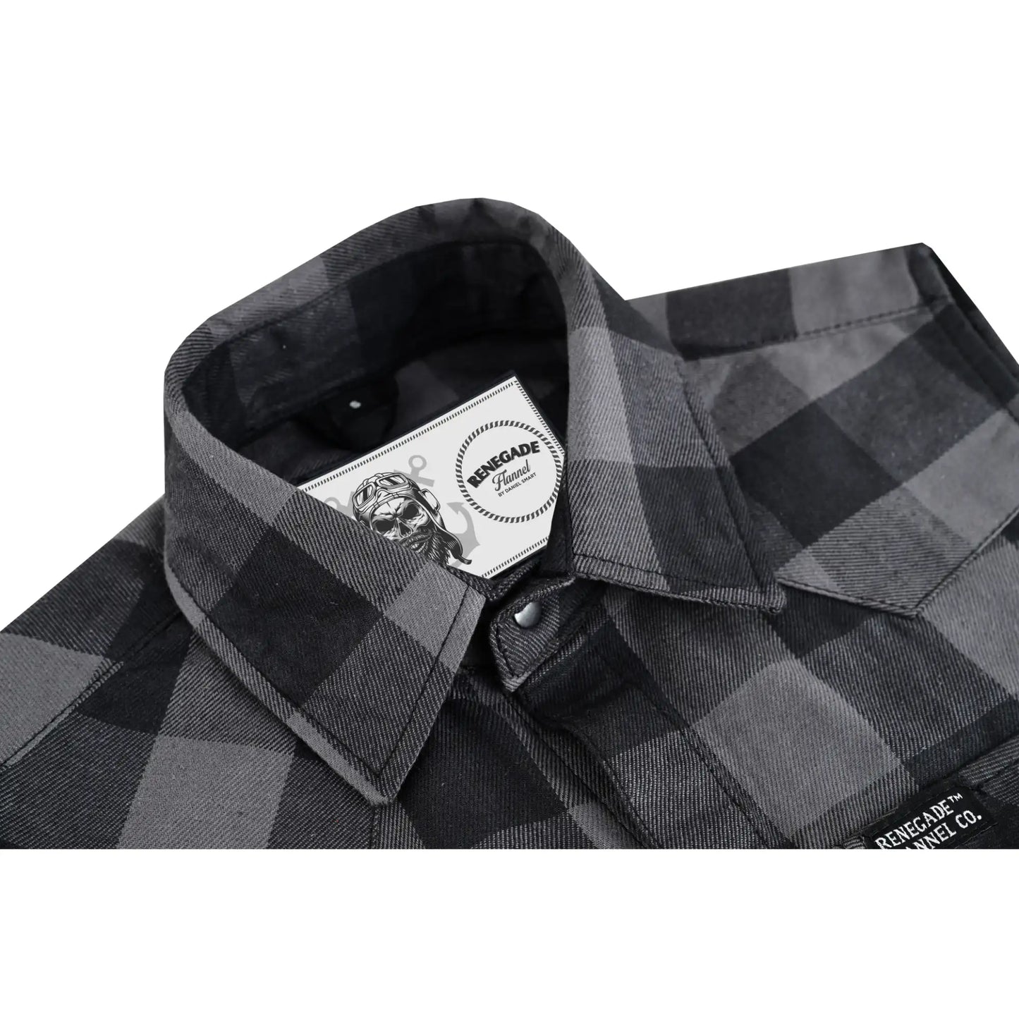 Gray Champ Men's Gray and Black Sleeveless Flannel