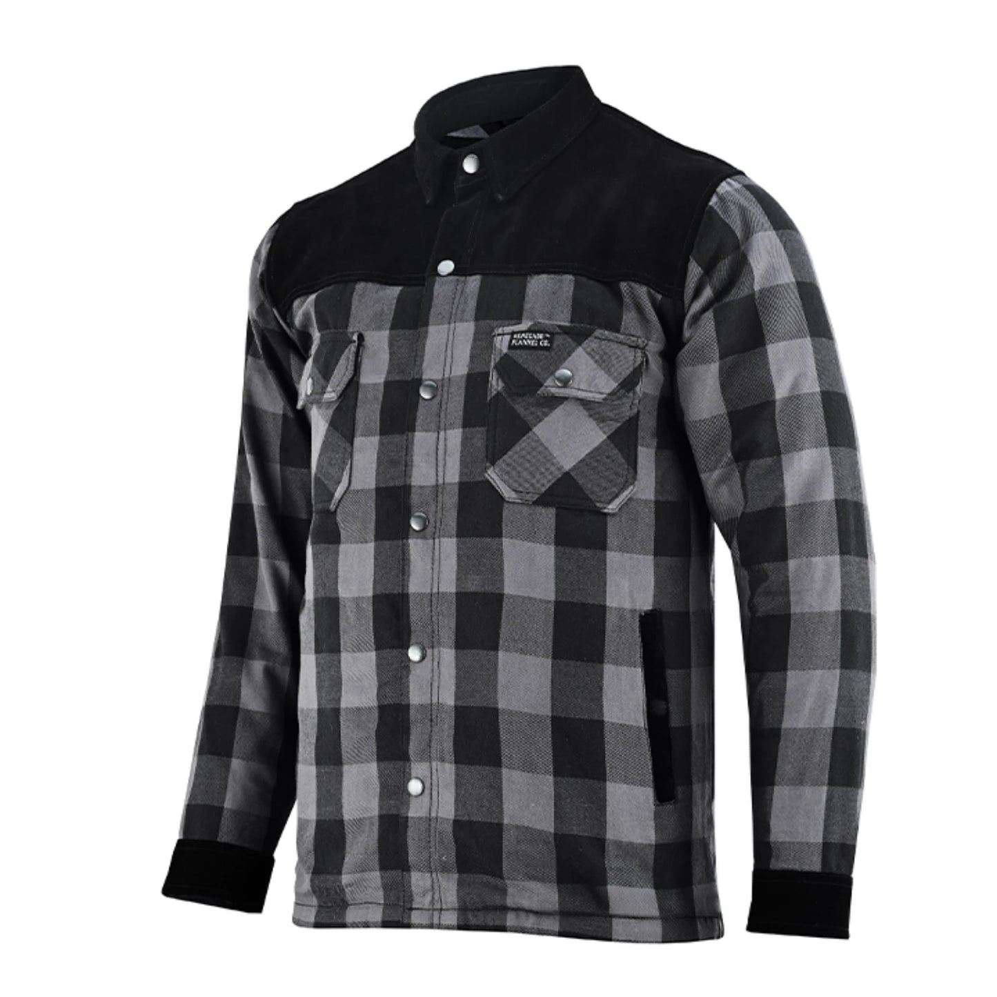 Gray Thread Men’s Flannel Shirt