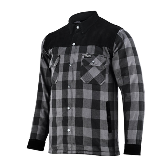 Gray Thread Men’s Flannel Shirt
