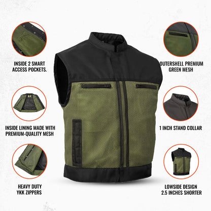 Green Guard - Low Cut Summer Spark Men's Mesh Vest