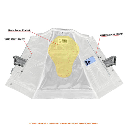 Grimline - Men's Textile Motorcycle Vest