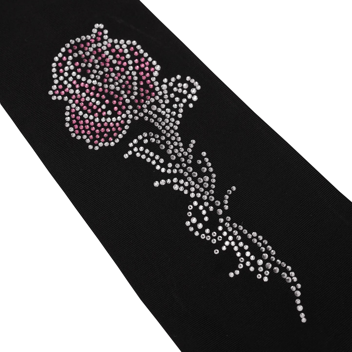 HRT-505 Sorelle Women's 10-Inch Rhinestone Rose Hair Tube