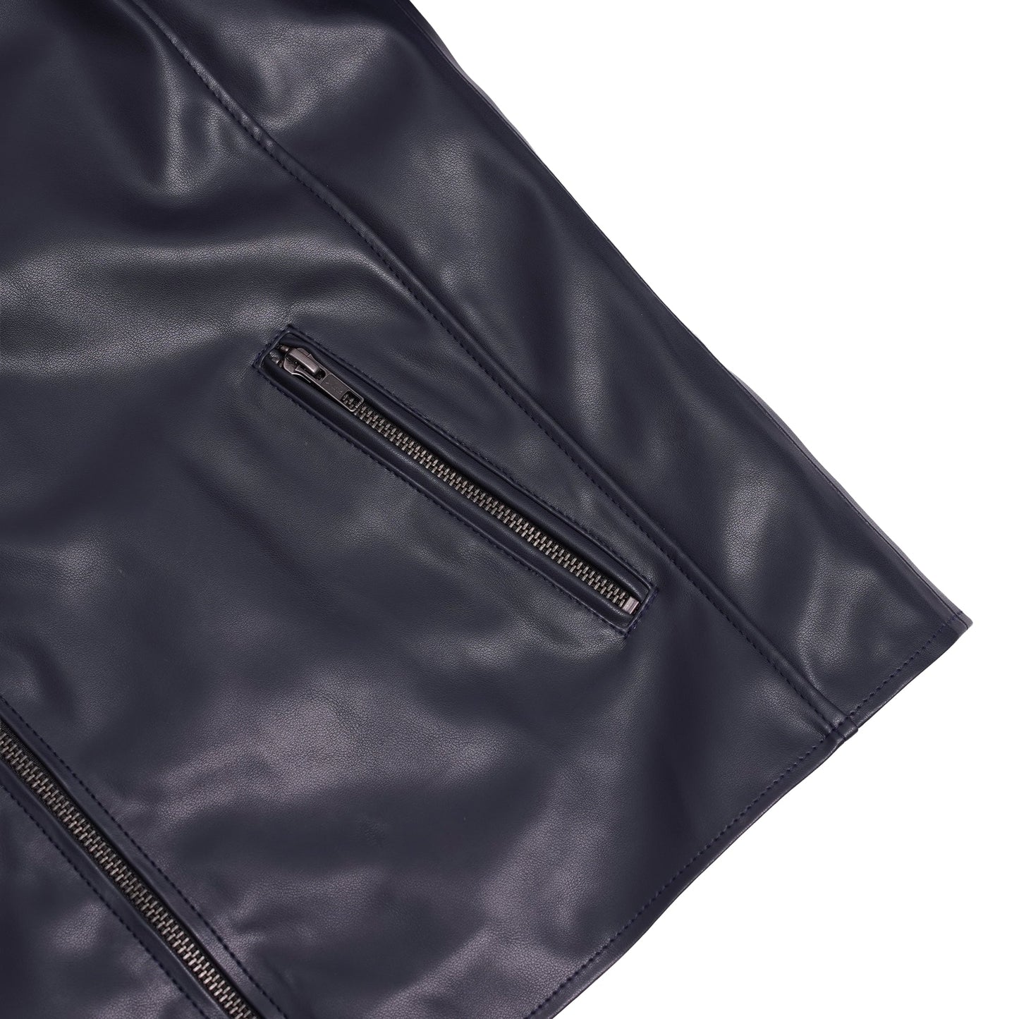 Harbor - Men’s Motorcycle Faux Leather Jacket