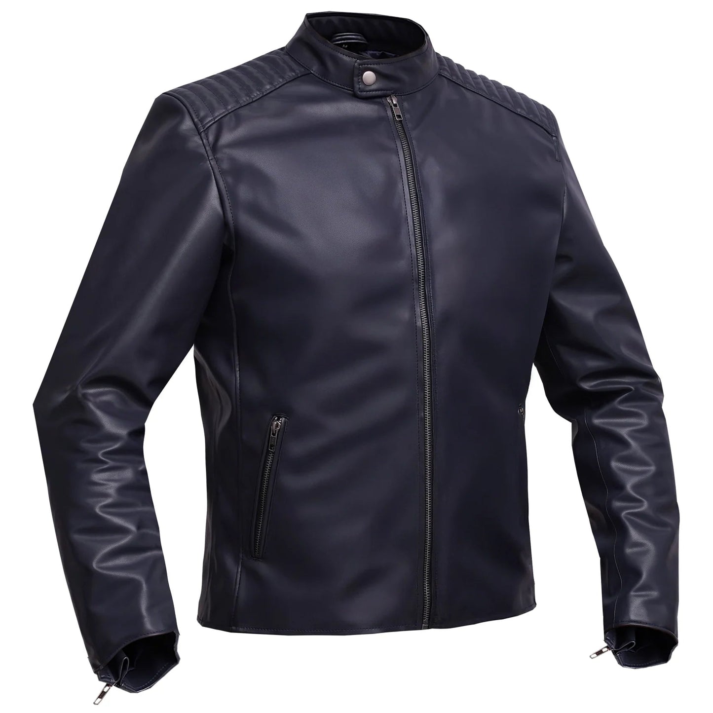 Harbor - Men’s Motorcycle Faux Leather Jacket