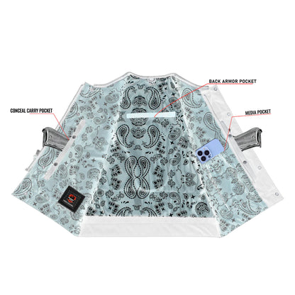 Harley Knight - Lowcut Summer Spark Men's Leather Vest