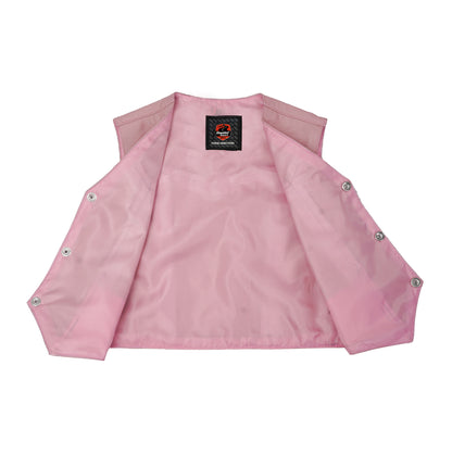 Hazel - Kid’s Leather Vest