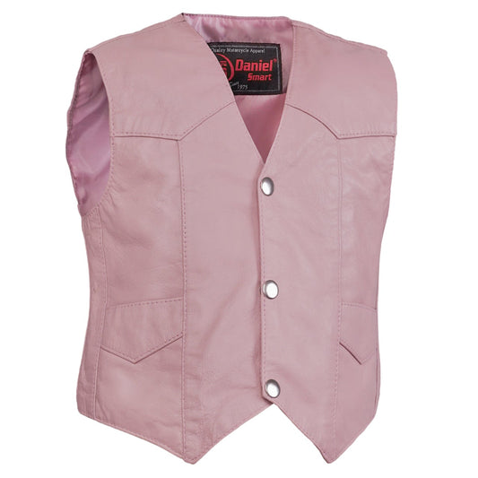 Hazel - Kid’s Leather Vest