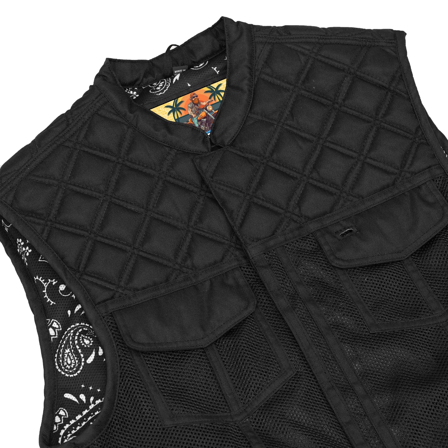 Hell Hound – Men’s Textile Motorcycle Vest
